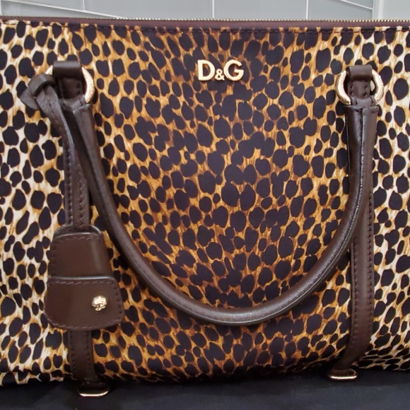 D&G Leopard Print Lily Twist Bag - Picture 2 of 8